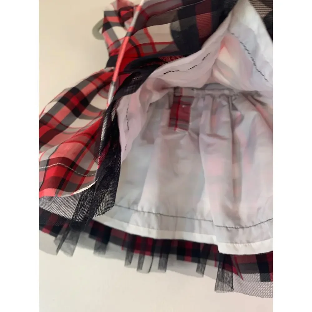 CARTER’S Infant Classic Holiday Plaid Dress / Size: 3 Months
